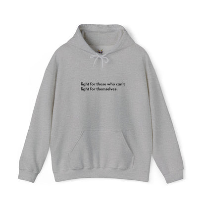 Fight for People Hooded Sweatshirt (Unisex)