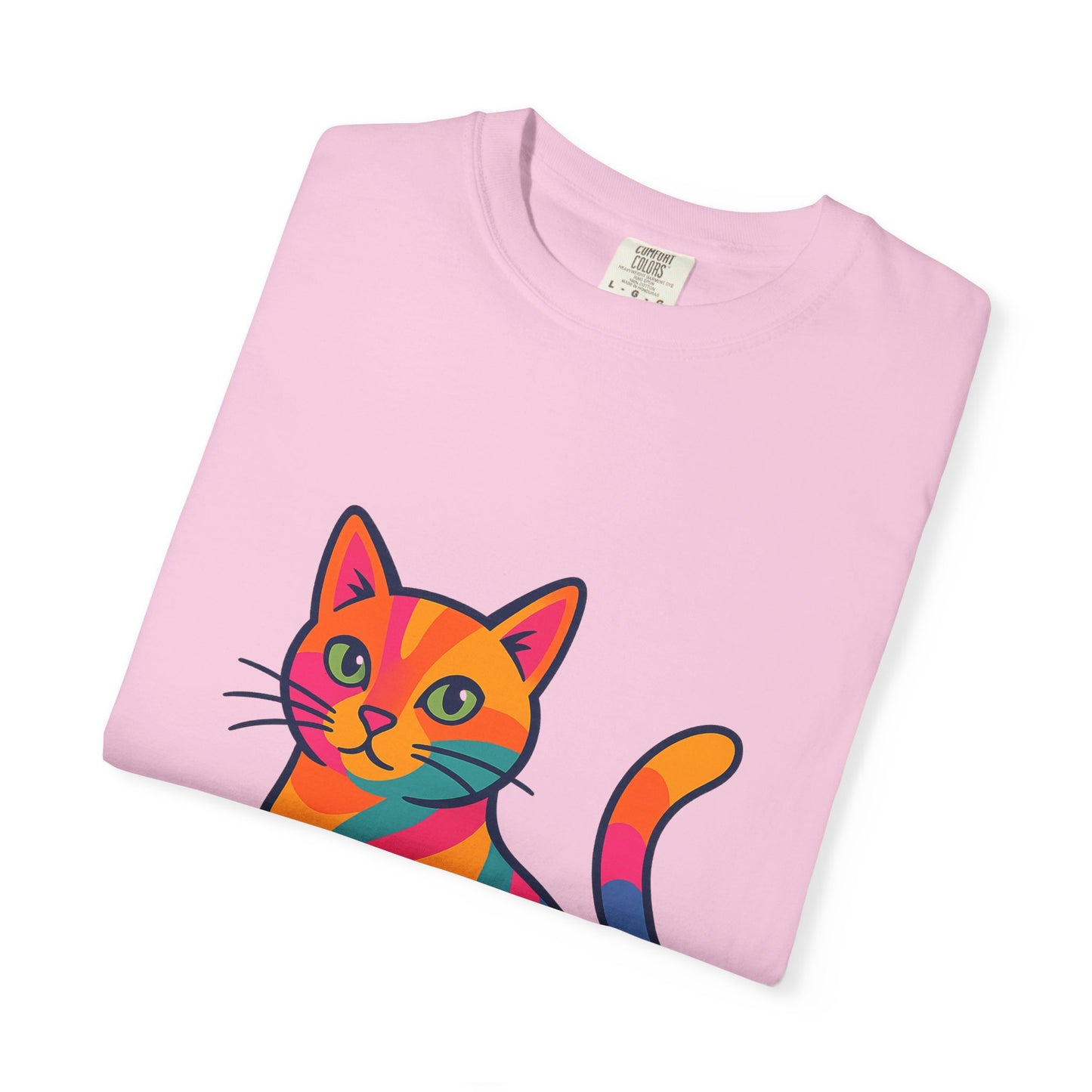 Colorful Cat Unisex T-Shirt