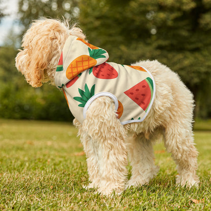 Tropical Fruit Pet Hoodie