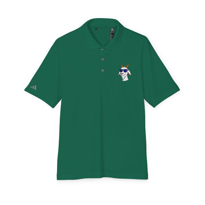 Adidas Polo Shirt with "Goat" Logo