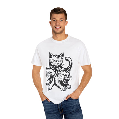 Fierce Cat Graphic T-Shirt