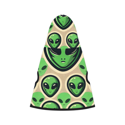 Alien Print Pet Hoodie
