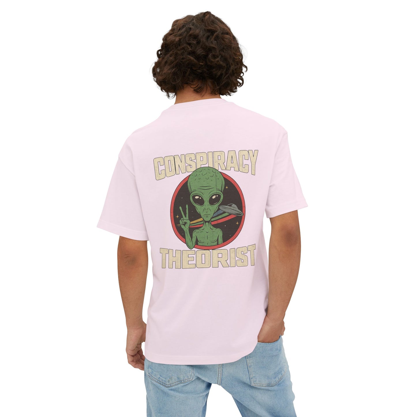 Unisex Alien Conspiracy Theorist Oversized Tee