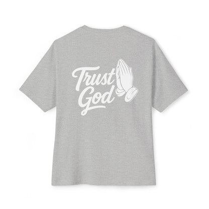 Unisex Oversized Boxy Tee - Trust God
