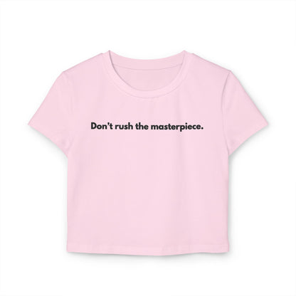 Masterpiece Women's Baby Tee