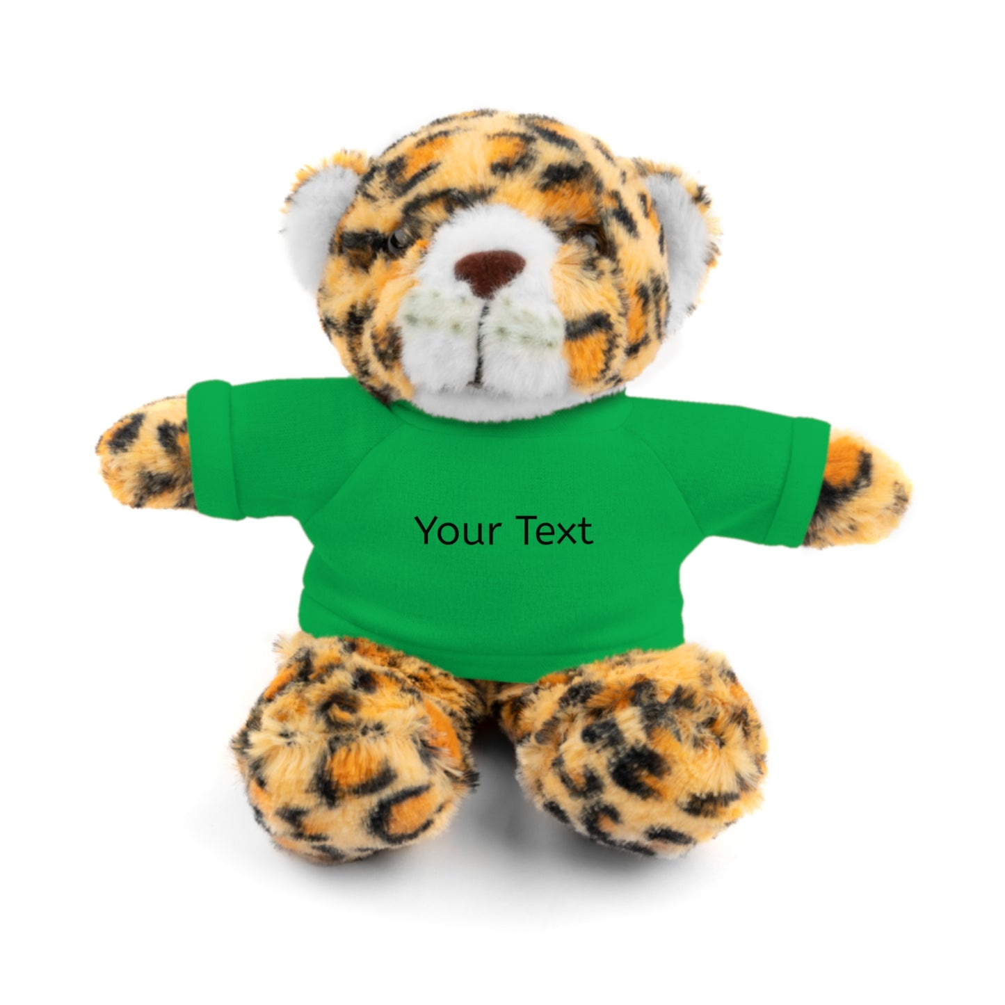 Personalized Stuffed Animal with Tee, Custom Teddy Bear Gift, Cuddly Plush Toy