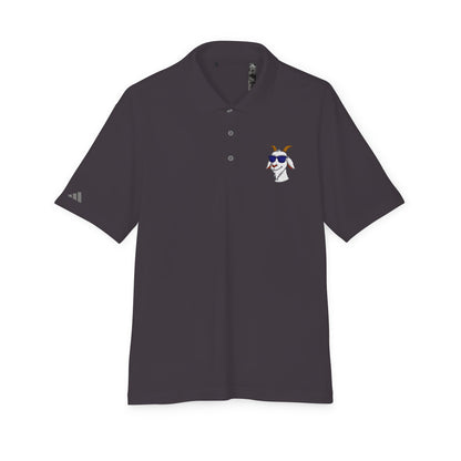 Adidas Polo Shirt with "Goat" Logo