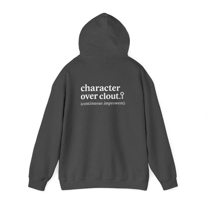Character Over Clout Hoodie - Unisex