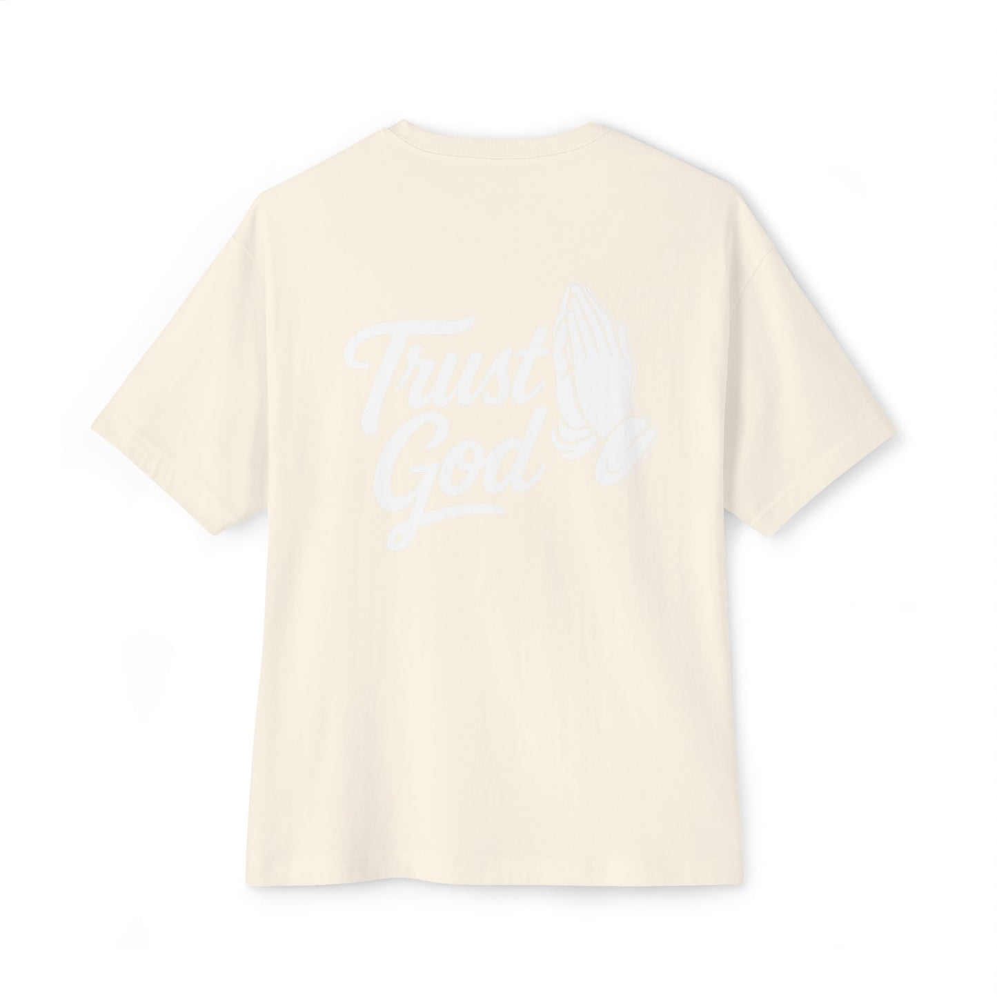 Unisex Oversized Boxy Tee - Trust God