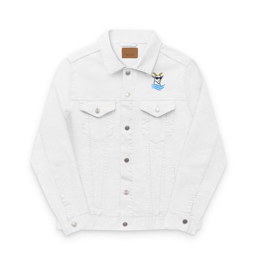 Embroidered Travel Denim Jacket