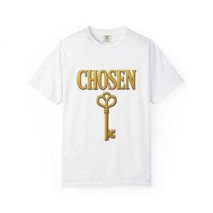 CHOSEN KEY Garment-Dyed T-shirt Unisex