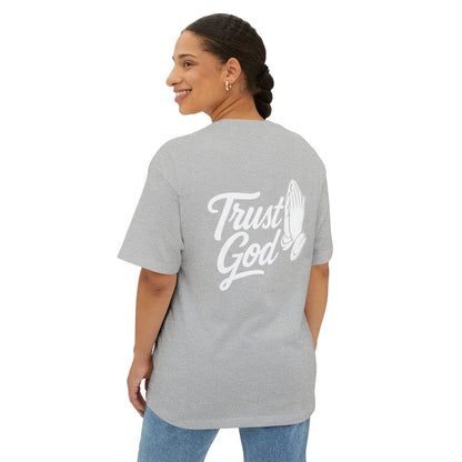 Unisex Oversized Boxy Tee - Trust God