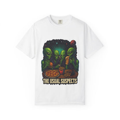 Alien Party T-Shirt | Unisex Garment-Dyed Tee