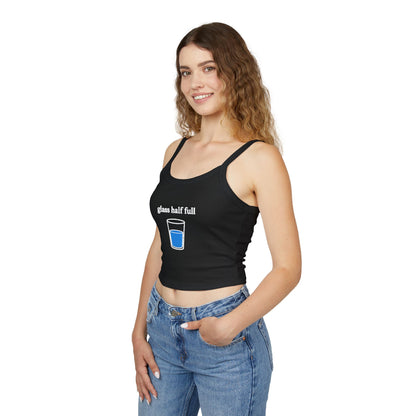 Glass Half Full Tank Top