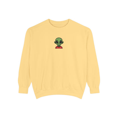 Alien Embroidery Sweatshirt (Unisex)
