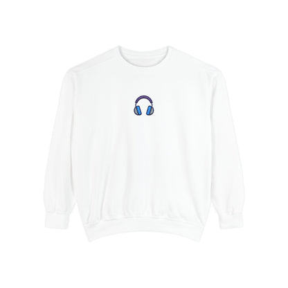 Music Lover's Embroidery Sweatshirt Unisex
