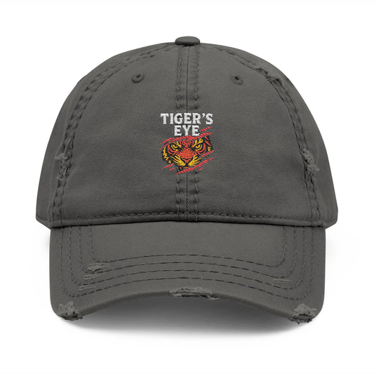 Hat with Tiger's Eye Embroidery