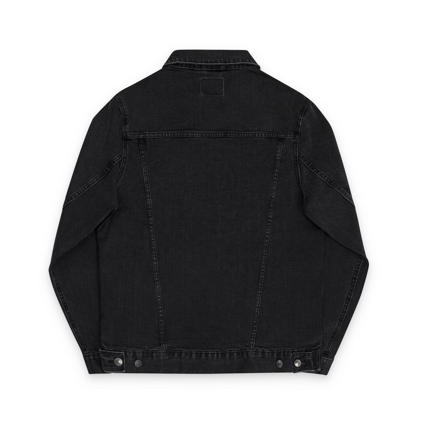Embroidered Recalibrate Frog Denim Jacket