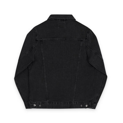 Embroidered Recalibrate Frog Denim Jacket