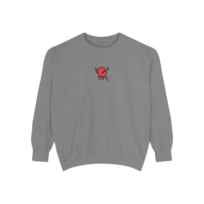 Boxing Embroidery Sweatshirt Unisex