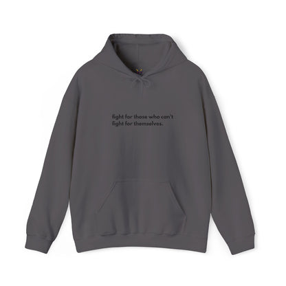 Fight for People Hooded Sweatshirt (Unisex)