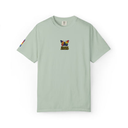Butterfly Chakras Design Unisex T-Shirt