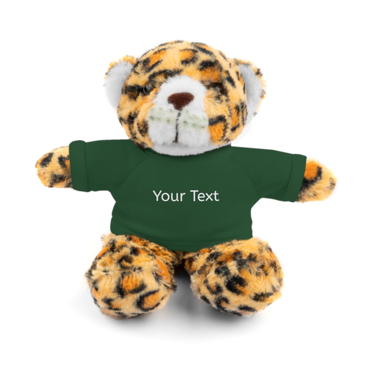 Personalized Stuffed Animal with Tee, Custom Teddy Bear Gift, Cuddly Plush Toy