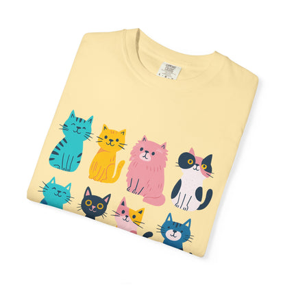 Colorful Cat T-Shirt Unisex