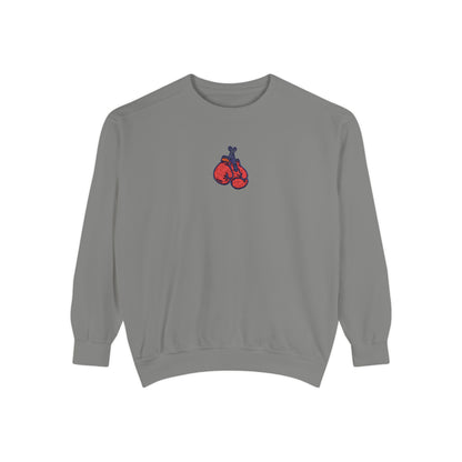 Boxing Embroidery Design Sweatshirt