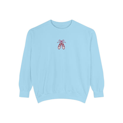 Ballet Embroidery Sweatshirt Unisex