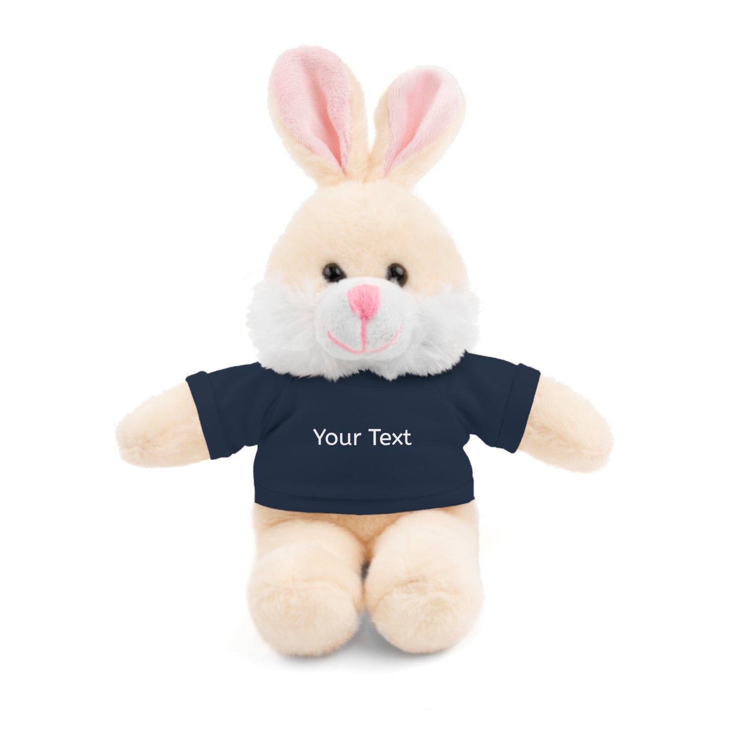 Personalized Stuffed Animal with Tee, Custom Teddy Bear Gift, Cuddly Plush Toy