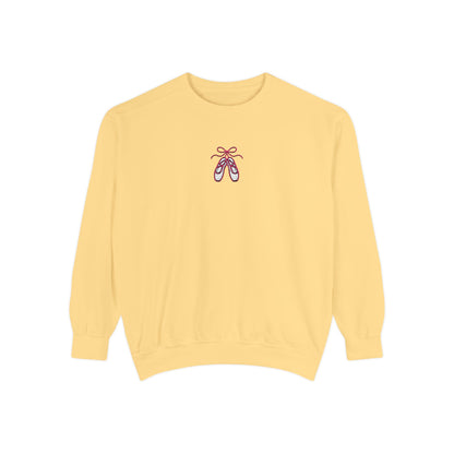 Ballet Embroidery Sweatshirt Unisex