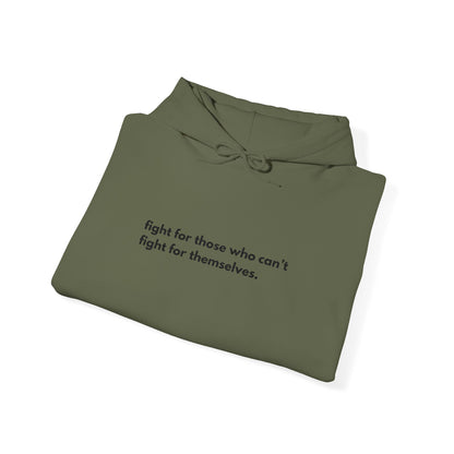 Fight for People Hooded Sweatshirt (Unisex)