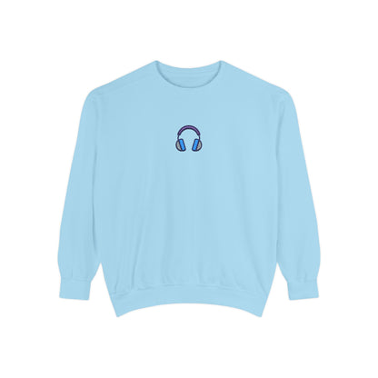 Music Lover's Embroidery Sweatshirt Unisex