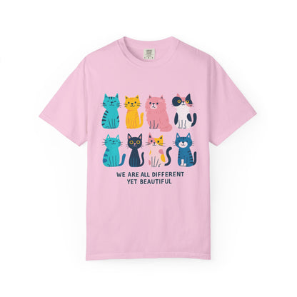 Colorful Cat T-Shirt Unisex