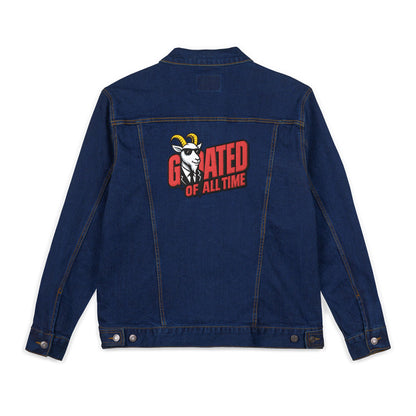 Goated Embroidered Denim Jacket