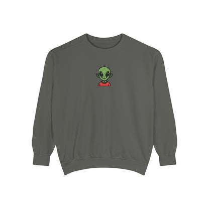Alien Embroidery Sweatshirt (Unisex)