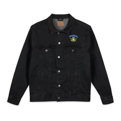 Embroidered Recalibrate Frog Denim Jacket