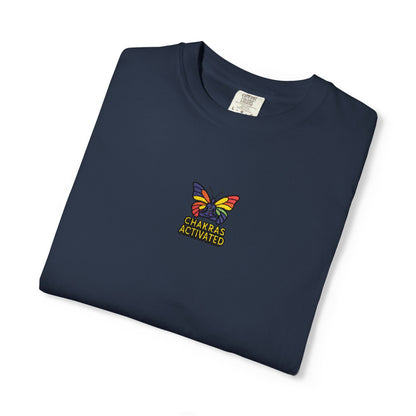 Butterfly Chakras Design Unisex T-Shirt