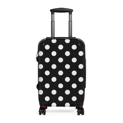 Polka Dot Suitcase for Travelers