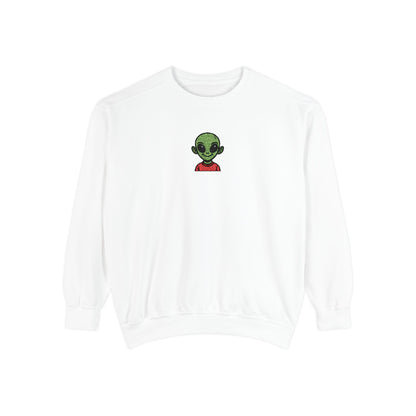 Alien Embroidery Sweatshirt (Unisex)