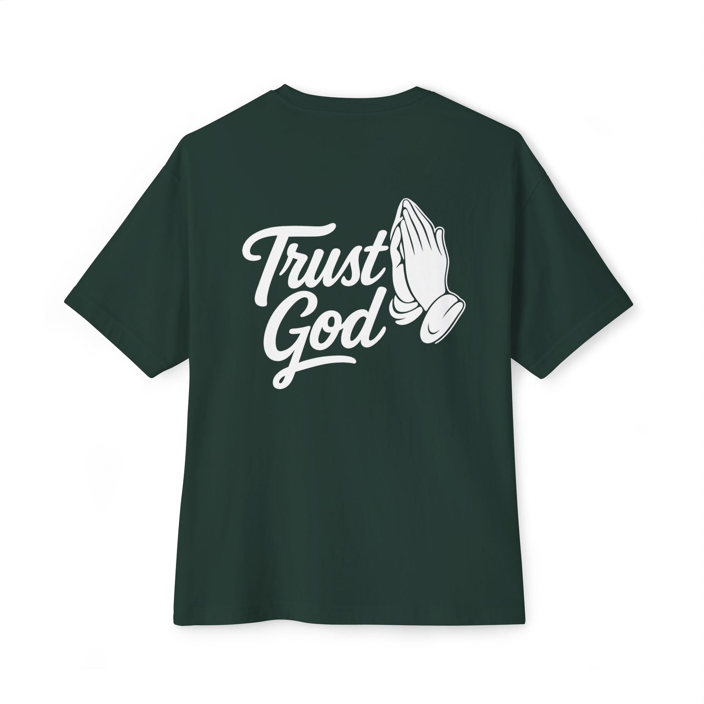 Unisex Oversized Boxy Tee - Trust God