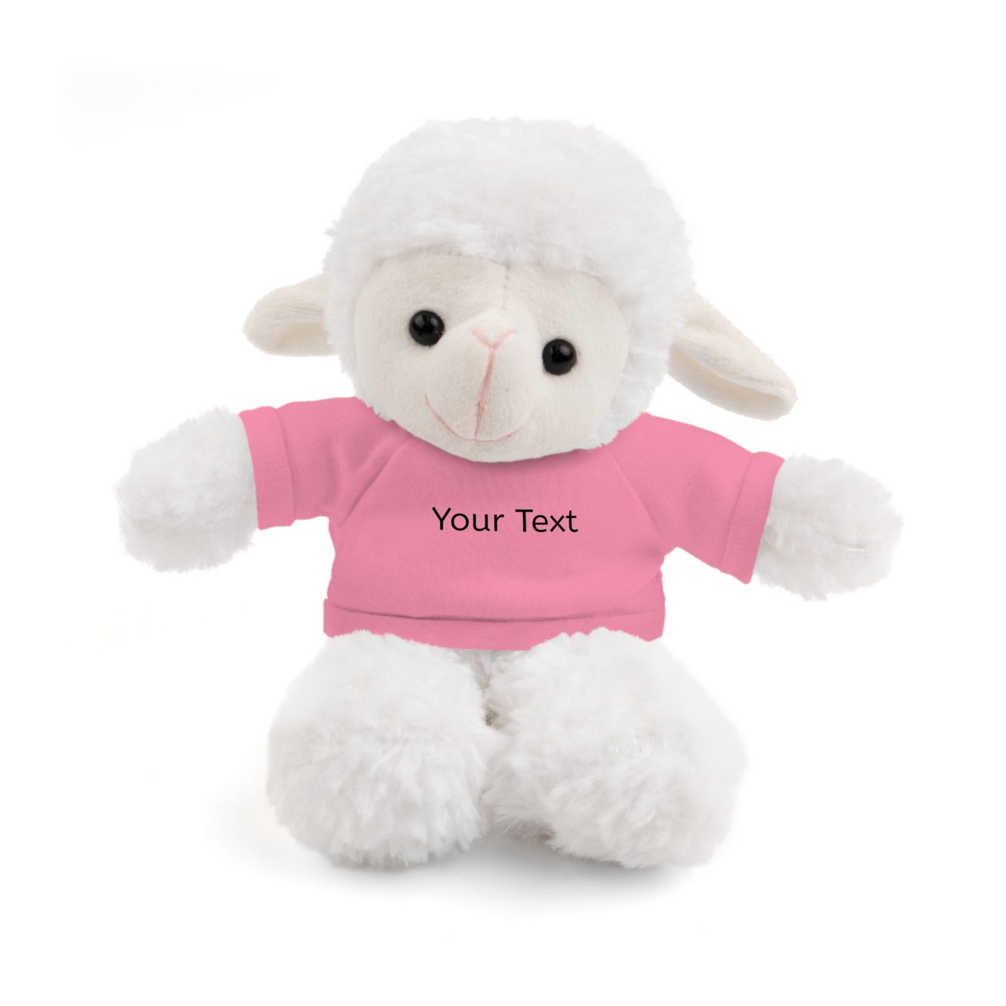 Personalized Stuffed Animal with Tee, Custom Teddy Bear Gift, Cuddly Plush Toy