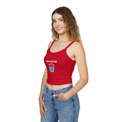 Glass Half Full Tank Top