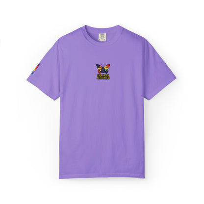 Butterfly Chakras Design Unisex T-Shirt