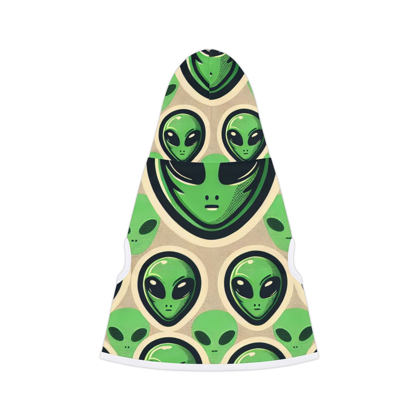 Alien Print Pet Hoodie