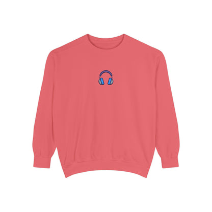 Music Lover's Embroidery Sweatshirt Unisex