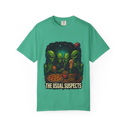 Alien Party T-Shirt | Unisex Garment-Dyed Tee