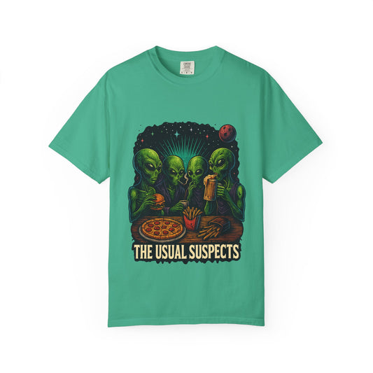 Alien Party T-Shirt | Unisex Garment-Dyed Tee