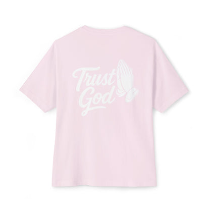 Unisex Oversized Boxy Tee - Trust God